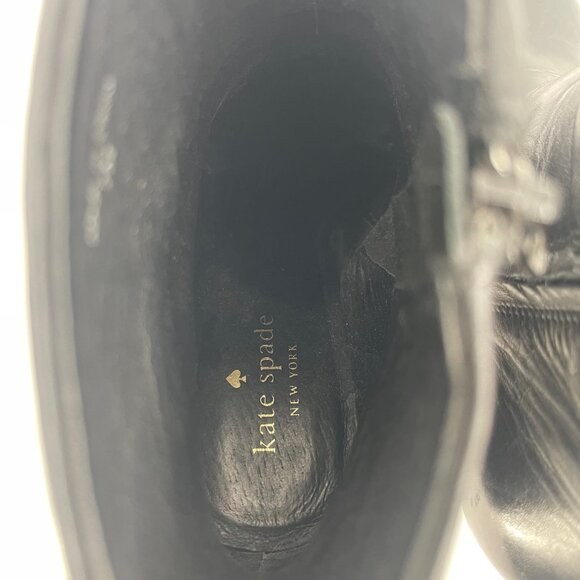 Kate Spade Black Stiletto Ankle Boots & Booties | Bow Detail - Picture 9 of 9